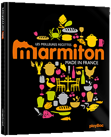 Couverture des meilleures recettes Marmiton, Made in France