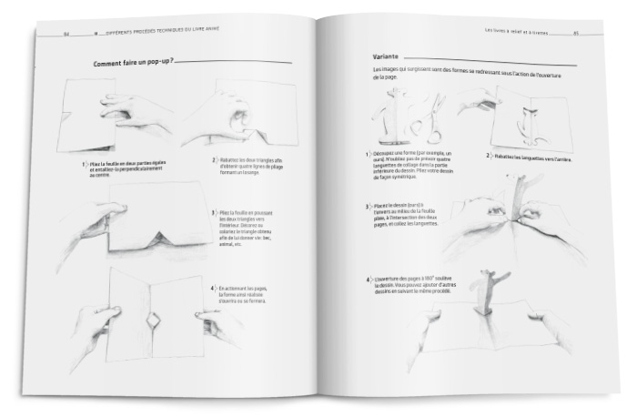 Double-page chapitre 2. Livres animés