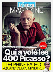 Couverture le Parisien Magazine