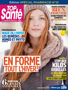 Couverture hors-série Top santé Pharmacie